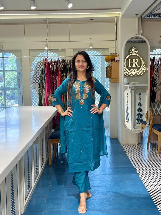 Jaipuri cotton 3pcs wholesale kurti palazzo sets